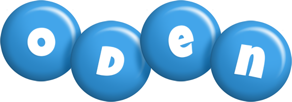 Oden candy-blue logo