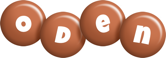 Oden candy-brown logo