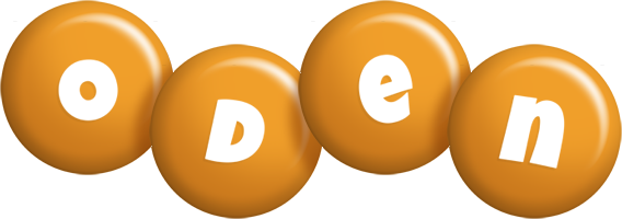 Oden candy-orange logo