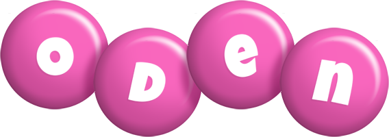 Oden candy-pink logo