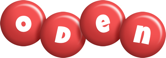 Oden candy-red logo