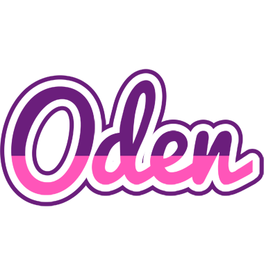 Oden cheerful logo