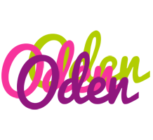 Oden flowers logo