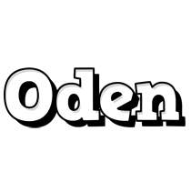 Oden snowing logo