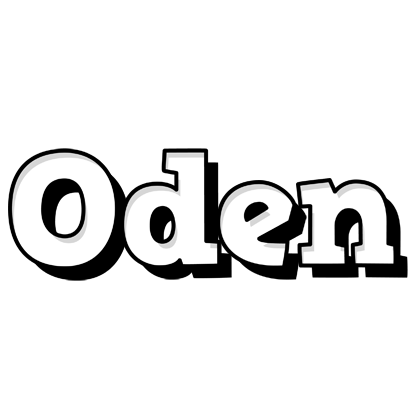 Oden snowing logo