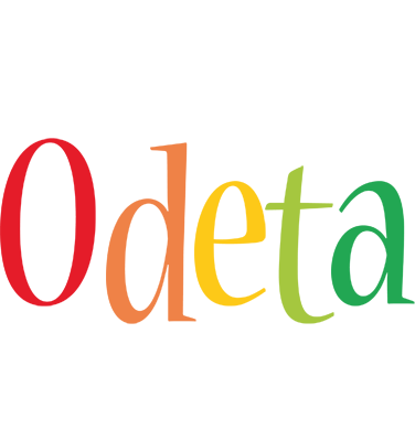 Odeta birthday logo