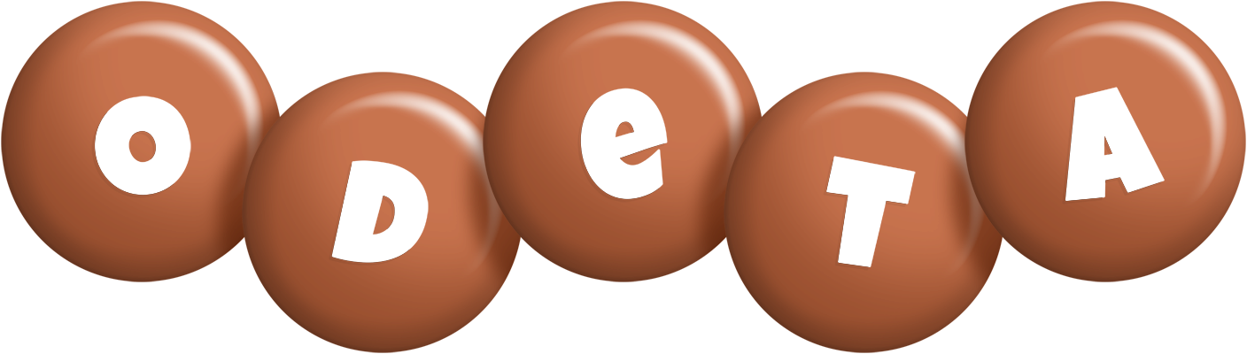 Odeta candy-brown logo