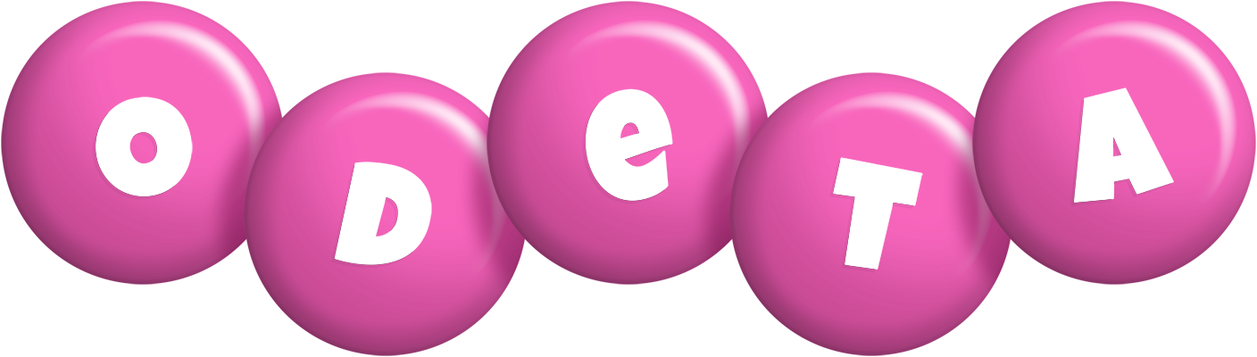 Odeta candy-pink logo