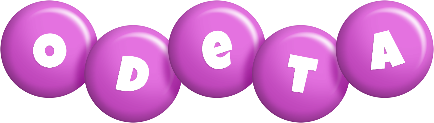 Odeta candy-purple logo