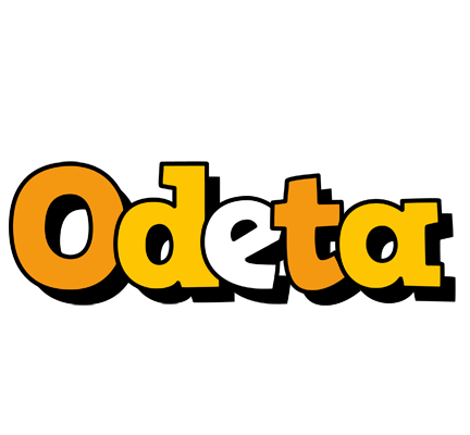 Odeta cartoon logo