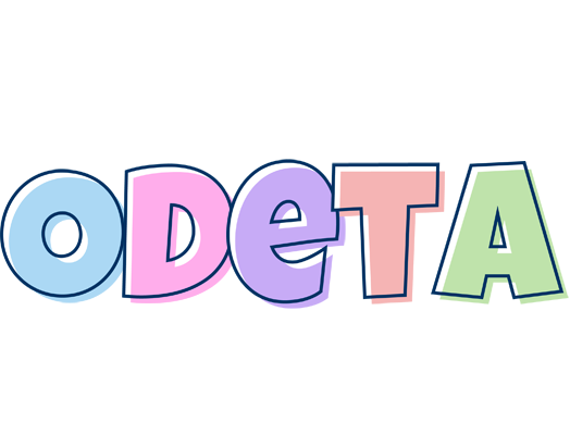 Odeta pastel logo