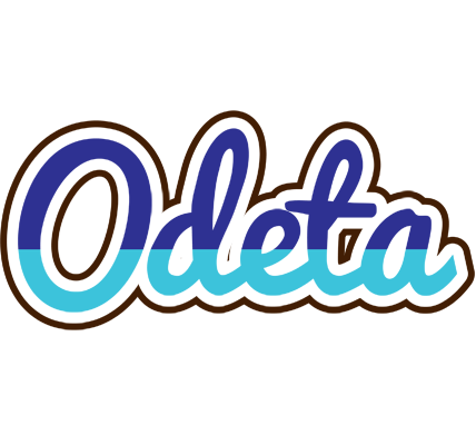 Odeta raining logo