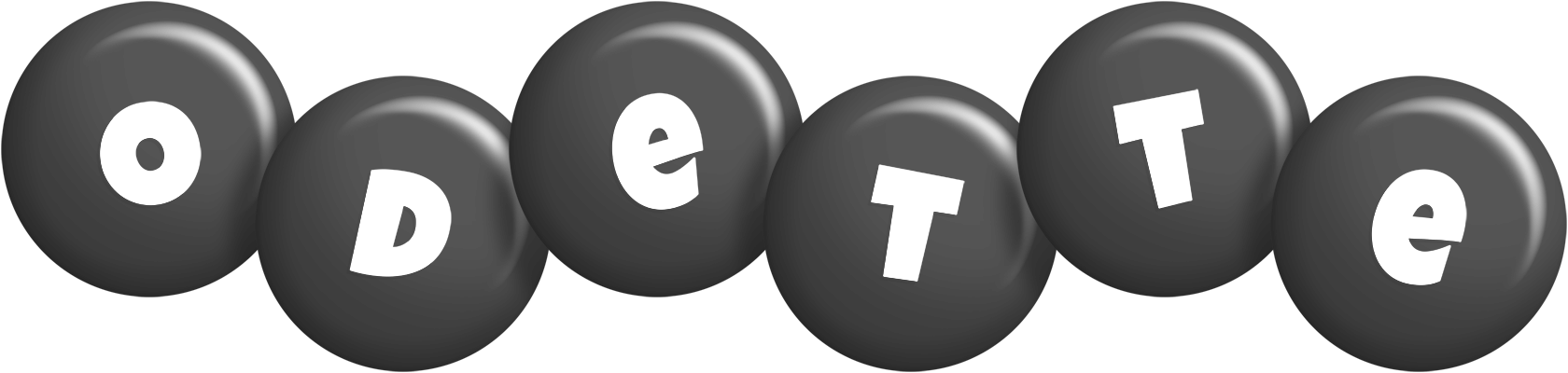 Odette candy-black logo