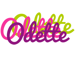 Odette flowers logo