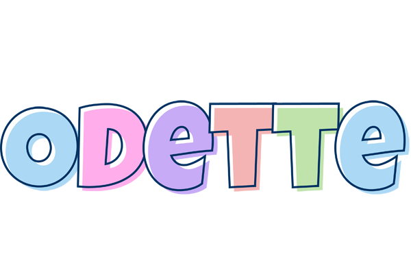 Odette pastel logo