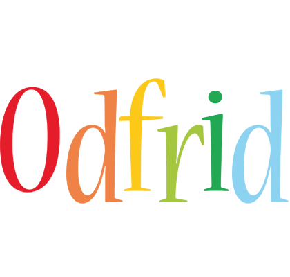 Odfrid birthday logo
