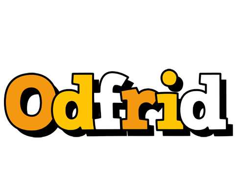Odfrid cartoon logo