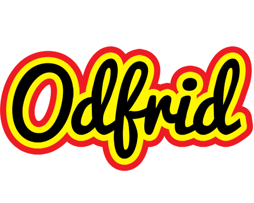 Odfrid flaming logo