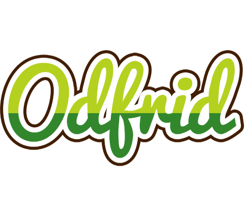 Odfrid golfing logo