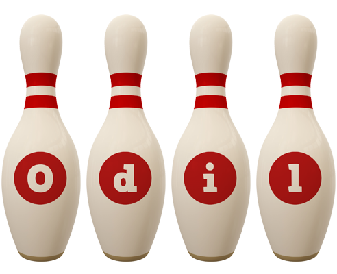 Odil bowling-pin logo