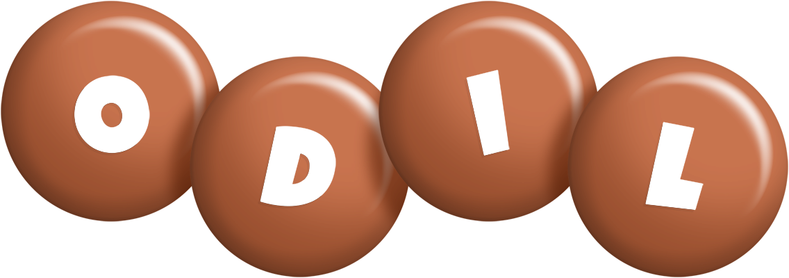 Odil candy-brown logo