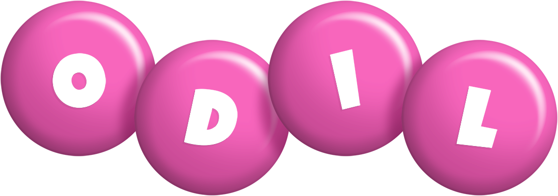 Odil candy-pink logo