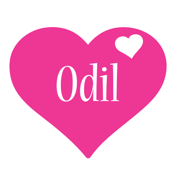 Odil love-heart logo