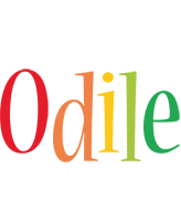 Odile birthday logo