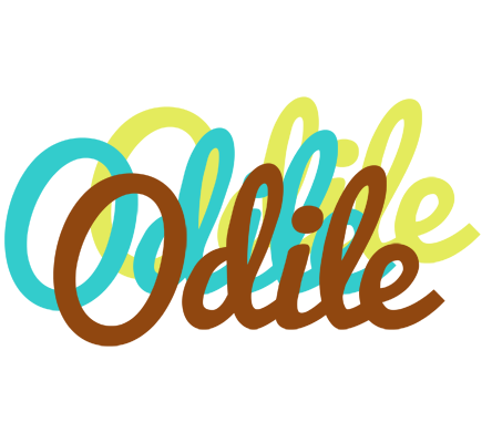 Odile cupcake logo