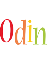 Odin birthday logo