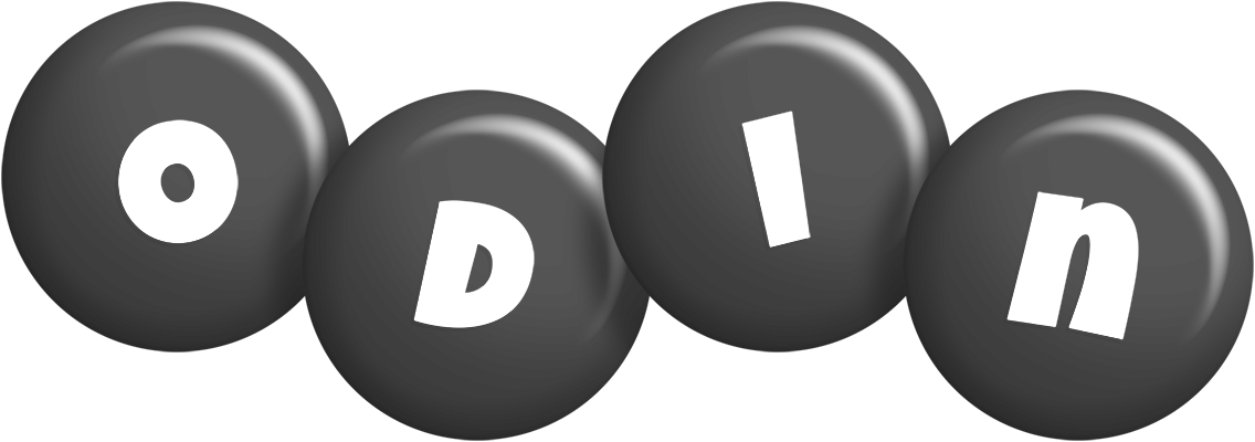 Odin candy-black logo