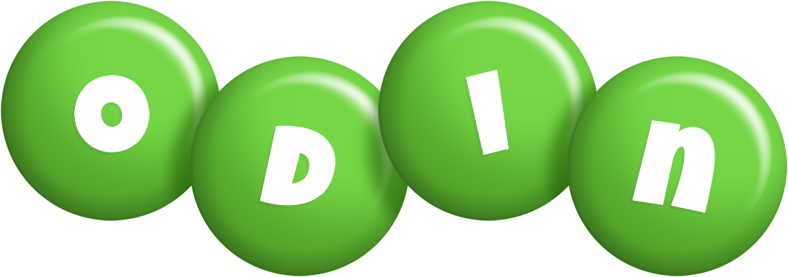 Odin candy-green logo