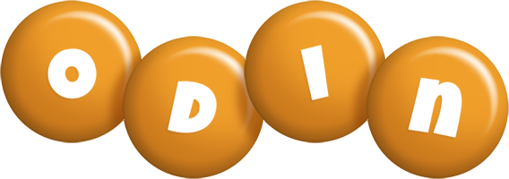 Odin candy-orange logo