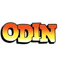 Odin sunset logo