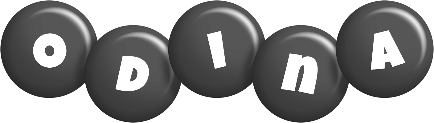 Odina candy-black logo
