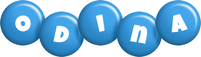 Odina candy-blue logo