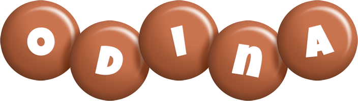Odina candy-brown logo