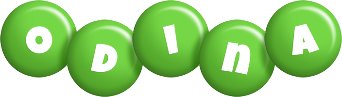 Odina candy-green logo