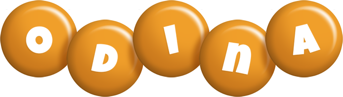 Odina candy-orange logo