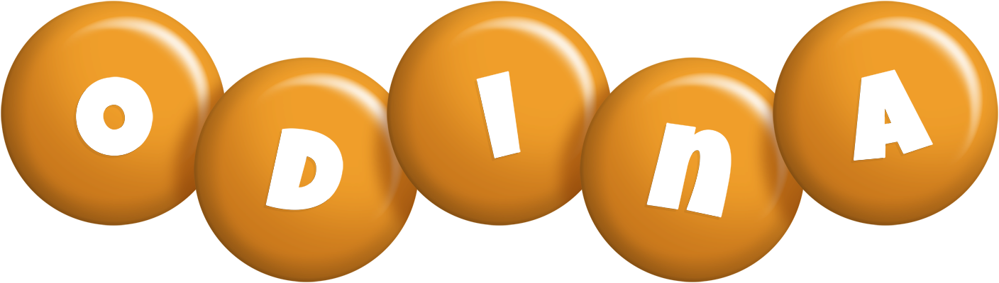Odina candy-orange logo