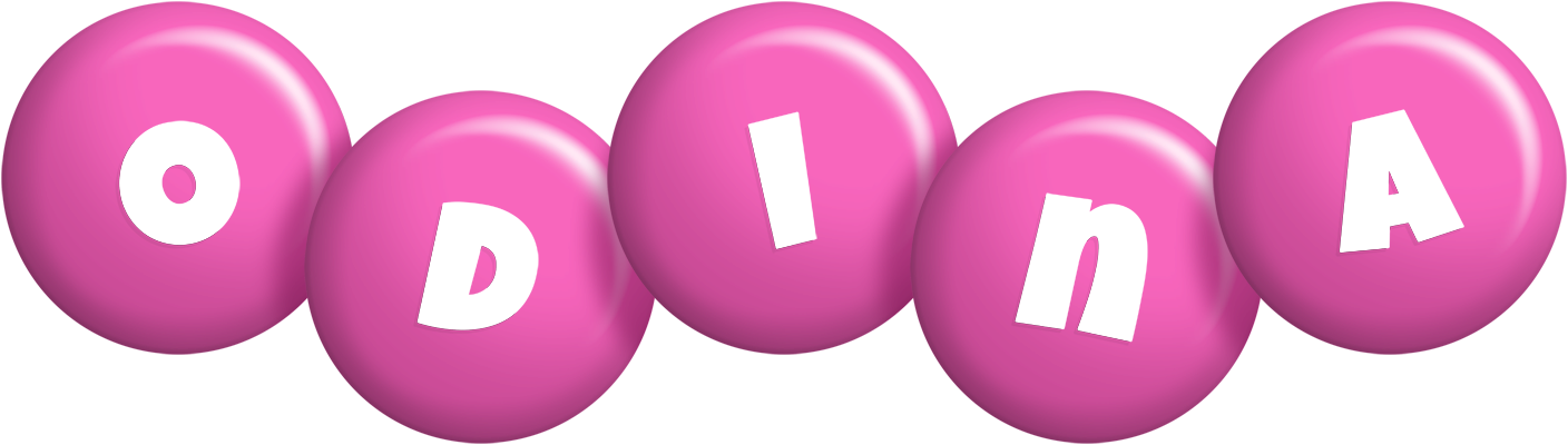 Odina candy-pink logo