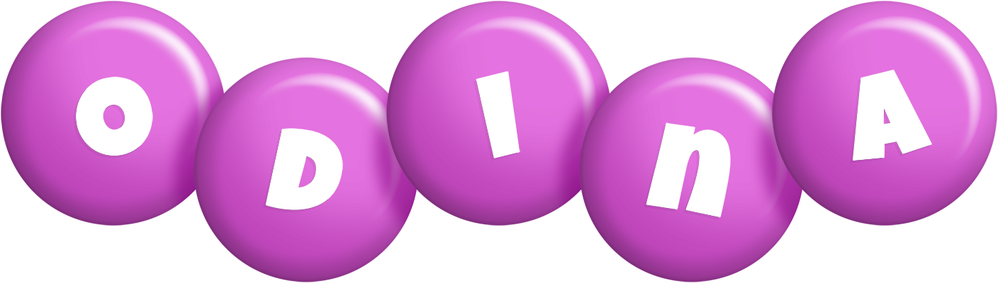 Odina candy-purple logo