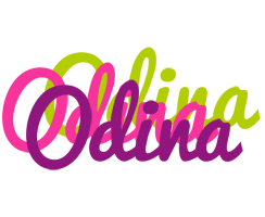 Odina flowers logo