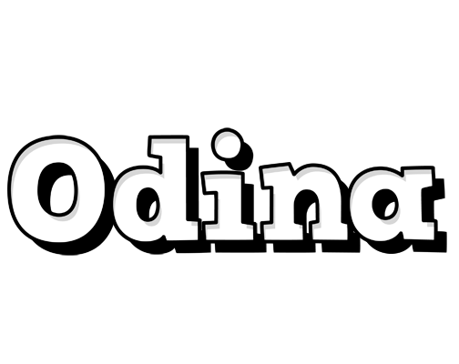 Odina snowing logo