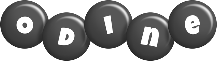 Odine candy-black logo