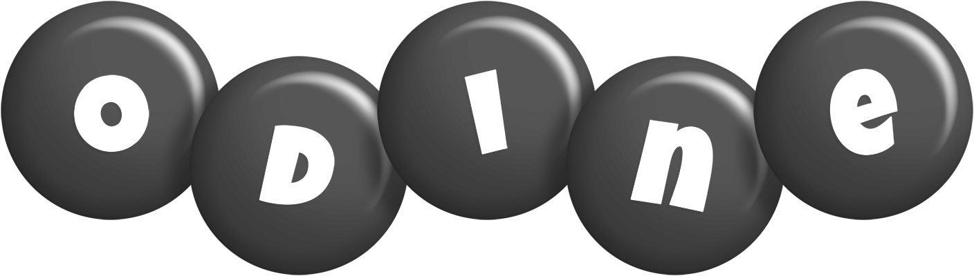 Odine candy-black logo