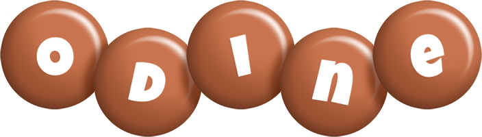 Odine candy-brown logo