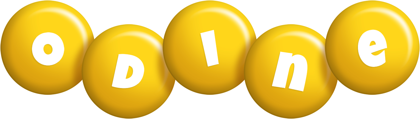 Odine candy-yellow logo