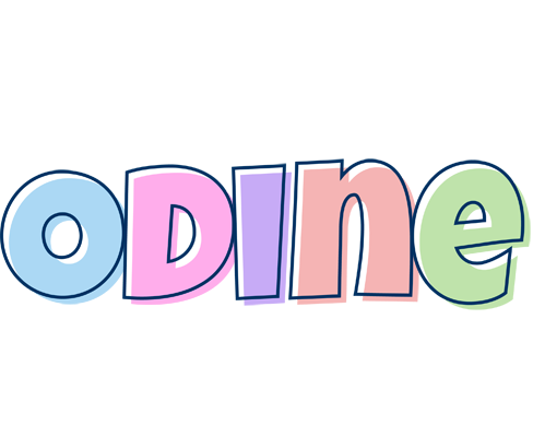 Odine pastel logo