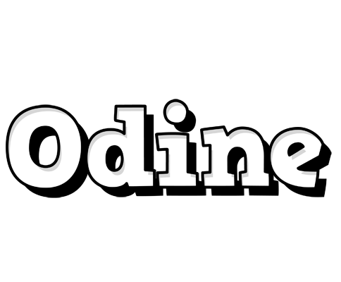 Odine snowing logo